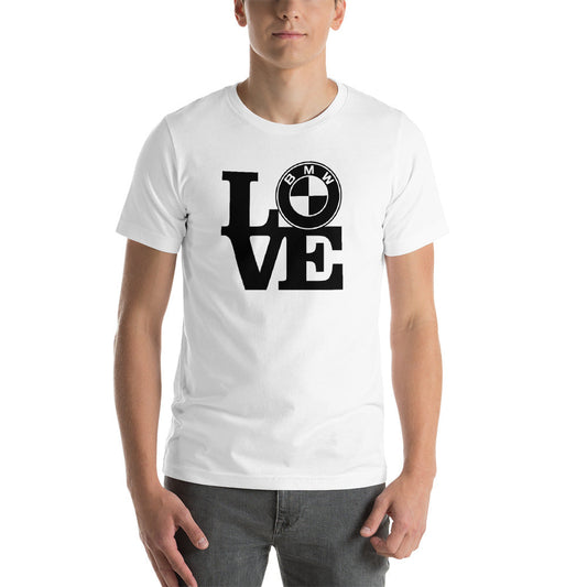 BMW Lover T-Shirt | Short Sleeve T-Shirt | Modify It