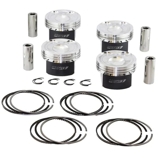 BMW N54 Manley Forged Pistons Set 84.5mm +0.5mm  10.2:1 cr